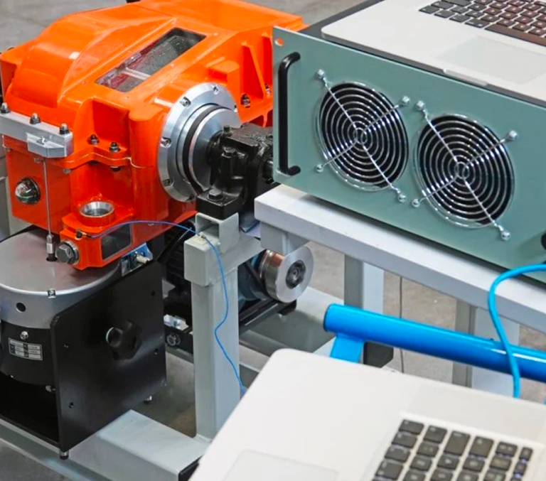 Example of a bespoke test rig design in operation