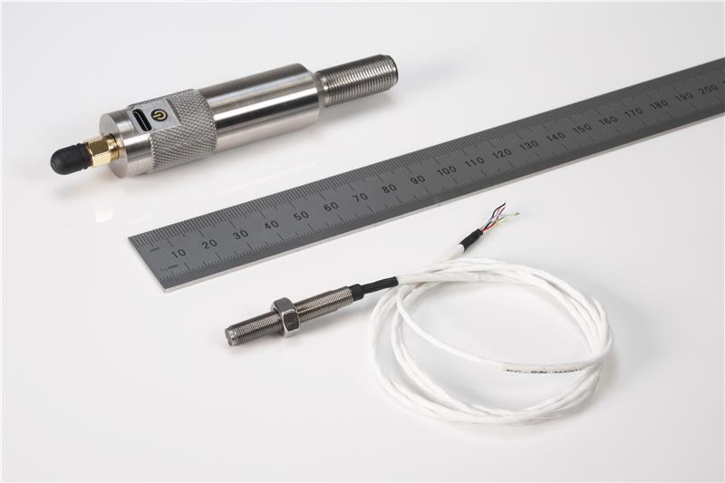 NCDT with ruler, and wire