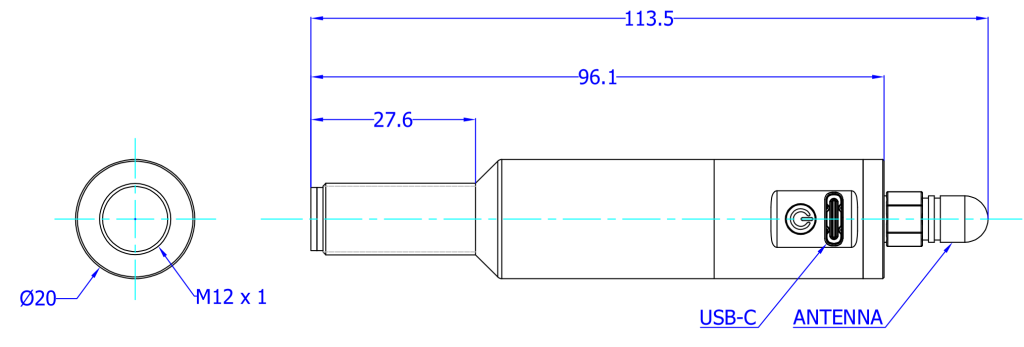 NCDT schematic - wireless version